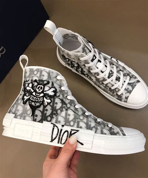 sneakers dior femme noir|dior men's high top sneakers.